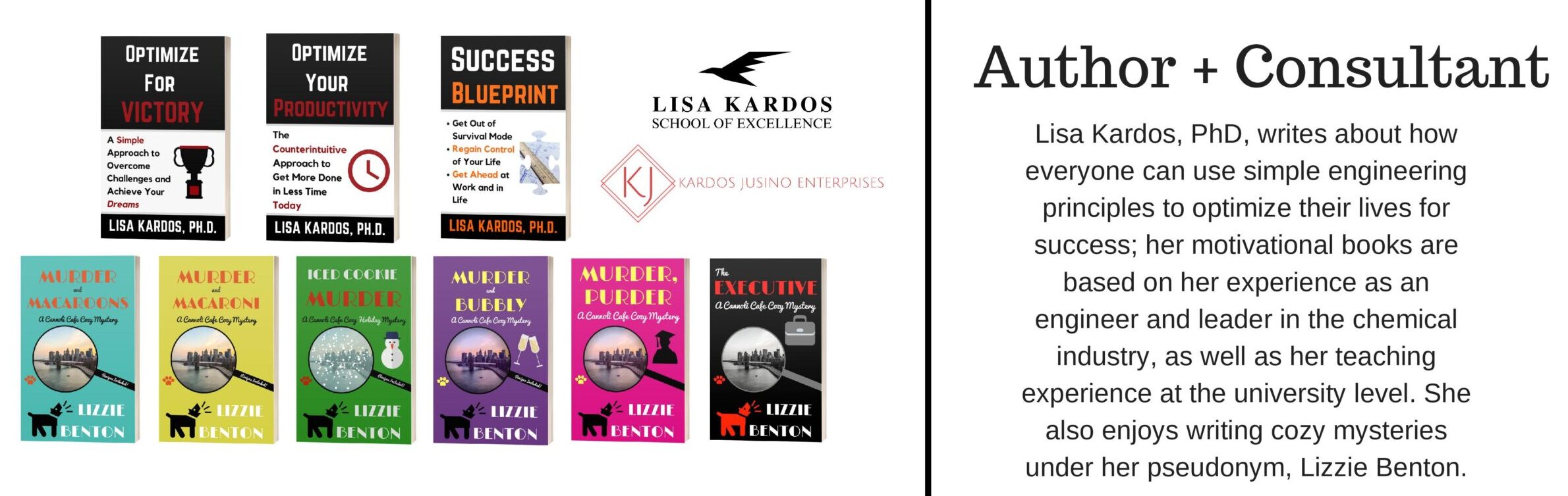 Optimize Books with Dr. Lisa Kardos